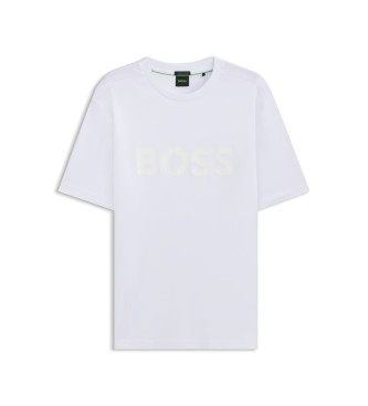 BOSS Maglietta bianca Mirror Iconic