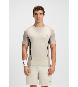 BOSS Camiseta Matchball beige