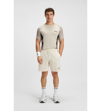 BOSS Camiseta Matchball beige