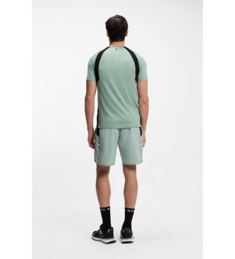 BOSS Maglietta verde Spin CB