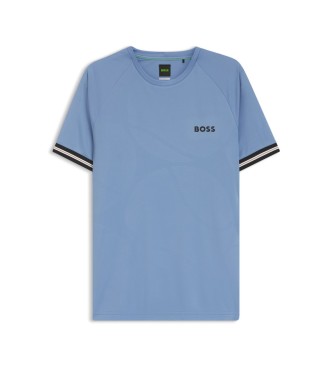 BOSS T-shirt actif bleu