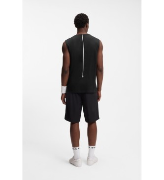 BOSS Active �rml�s T-shirt svart
