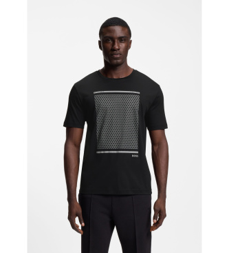 BOSS T-shirt Tour Print preto