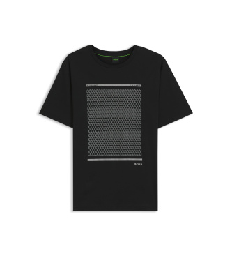 BOSS T-shirt Tour Print preto