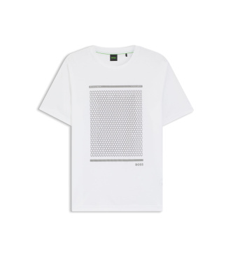 BOSS T-shirt Tour Print branca