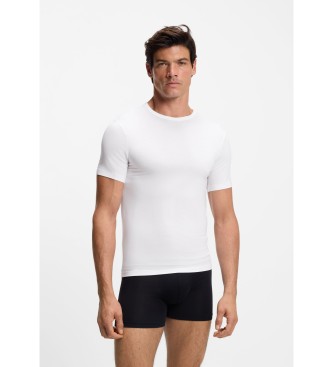 BOSS Lot de 3 T-shirts en bambou gris, noir, blanc