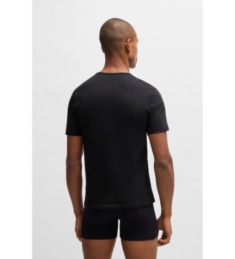 BOSS Pack 3 T-Shirts Klassisch wei, grn, schwarz
