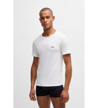 BOSS Pack 3 T-Shirts Klassisch wei, grn, schwarz