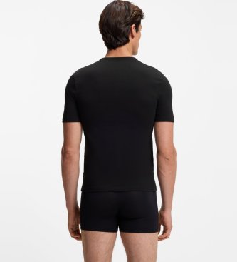 BOSS Set 3 T-Shirts Classic beige, schwarz, marine