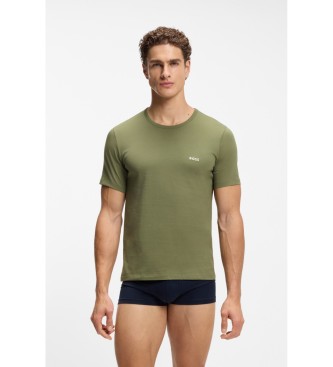 BOSS Set di 3 canottiere blu e verdi