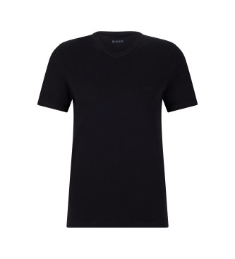 BOSS Pack 3 Camisetas VN 3P Classic negro