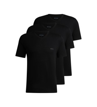 BOSS Set van 3 Experien T-shirts zwart