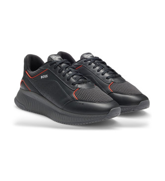 BOSS Buty Evo Run czarne