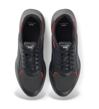 BOSS Buty Evo Run czarne