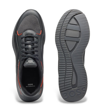 BOSS Buty Evo Run czarne