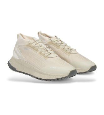 BOSS TTNM beige trainers