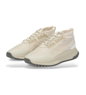 BOSS TTNM beige trainers