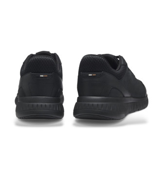 BOSS Gary Leather Sneakers black