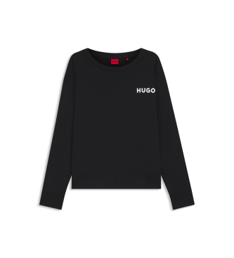 HUGO Maglia nera unita