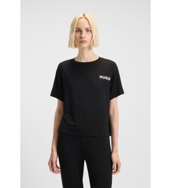 HUGO Maglia nera unita