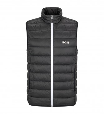 BOSS Logo Waterproof Vest black
