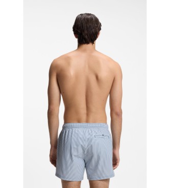 BOSS Maillot de bain Sirsaka tissu logo brod� bleu