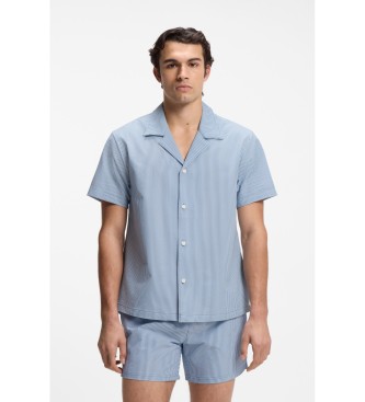 BOSS Chemise Coupe r�guli�re Sirsaca bleu