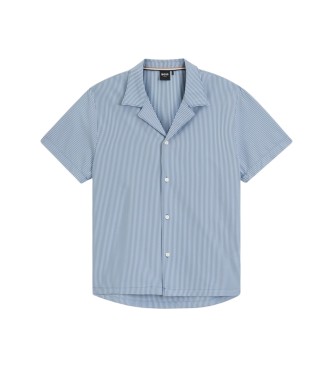 BOSS Chemise Coupe r�guli�re Sirsaca bleu