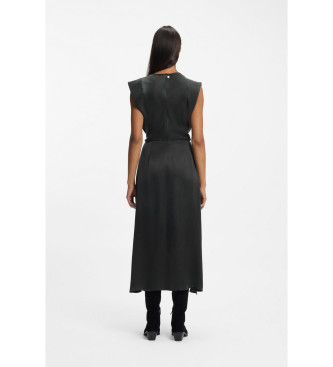 BOSS Dratty kjole mrkegr