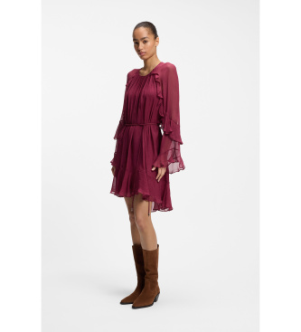 BOSS Dredia red dress