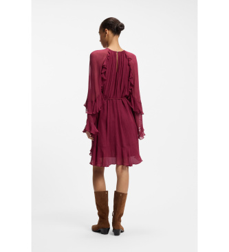 BOSS Dredia red dress