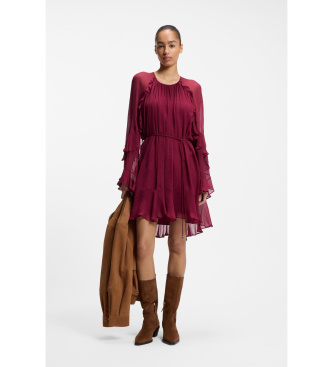 BOSS Dredia red dress
