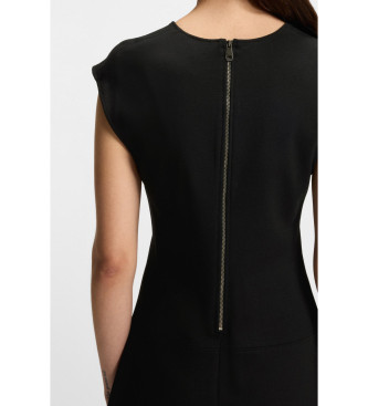 BOSS Vestido Duttina negro