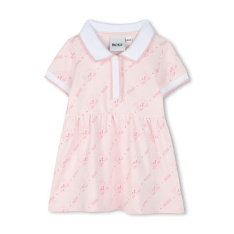 BOSS Pink short sleeve dress 