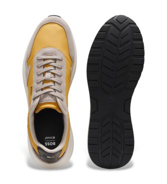BOSS Zapatillas Vinston Runn amarillo