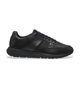 BOSS Sneakers in pelle Vinston Runner nero