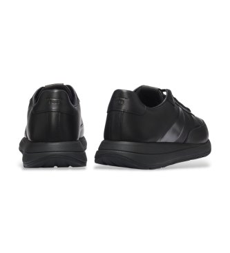 BOSS Sneakers in pelle Vinston Runner nero