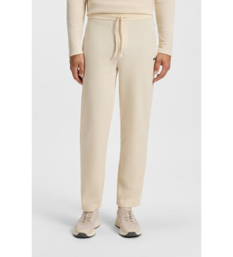 BOSS Pantalon gaufr beige