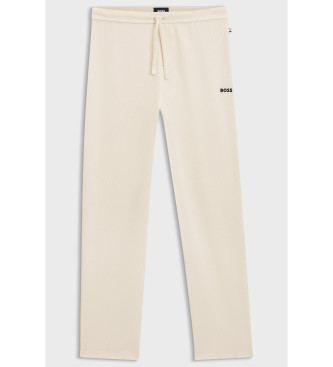 BOSS Pantalon gaufr beige