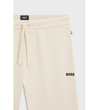 BOSS Pantalon gaufr beige