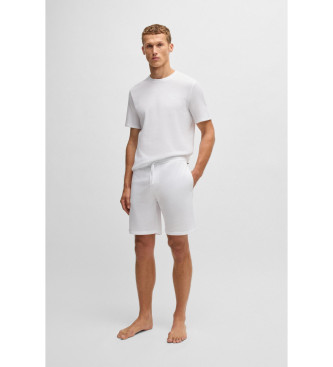 BOSS Maglietta bianca a nido d'ape