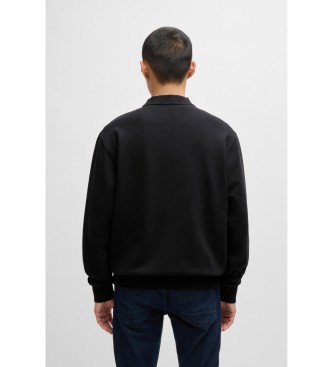 BOSS Sweater Wij zwart