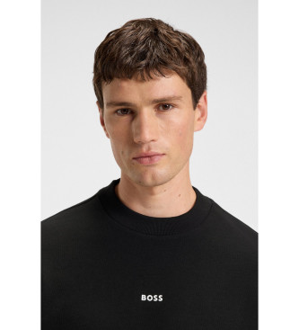 BOSS Sweat WeSmallcrew noir