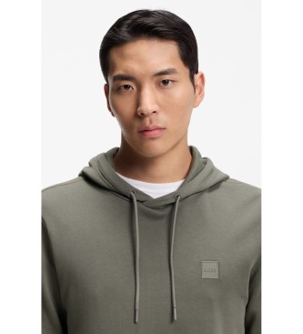 BOSS Straight Fit h�ttetr�je gr�n