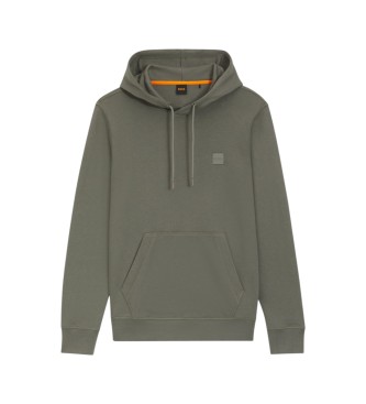 BOSS Straight Fit h�ttetr�je gr�n