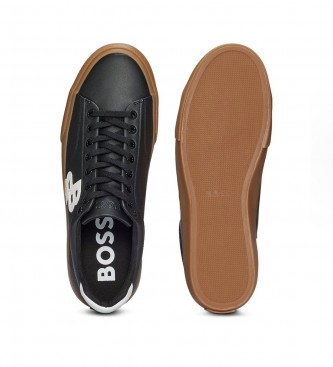 BOSS Aiden leather shoes black