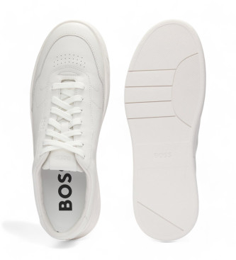 BOSS Baltimore Leather Sneakers white