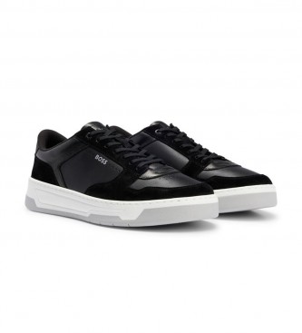 BOSS Baltimore Leather Sneakers Black