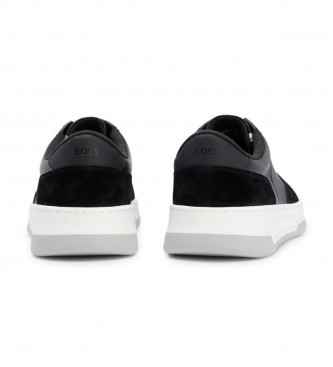 BOSS Baltimore Leather Sneakers Black
