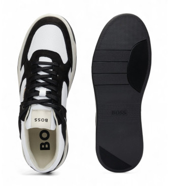 BOSS Baltimore Leather Sneakers black